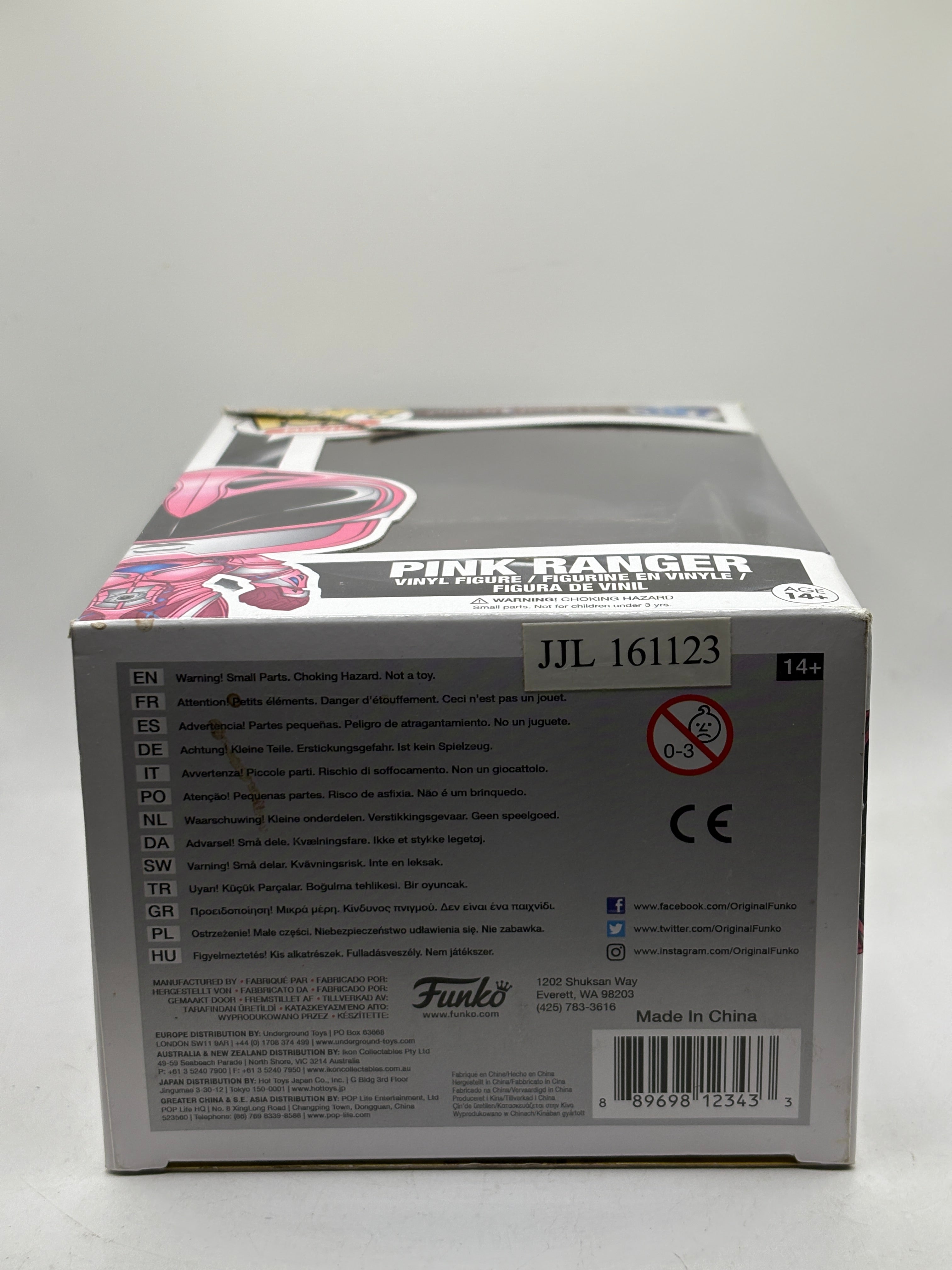 Funko POP! Movies Power Rangers #397 Pink Ranger *Box Damage*